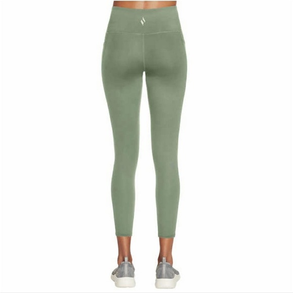 Skechers Ladies 7/8 GoWalk Tight, Laurel Gray (XS, S, M, L, XL, XXL) - Picture 2 of 4